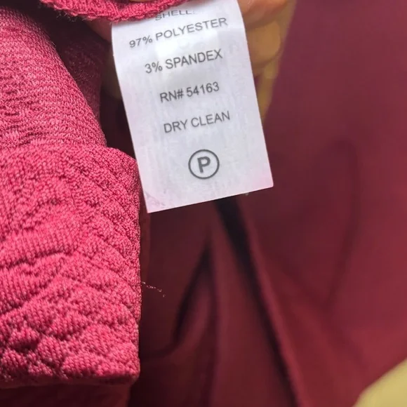 Calvin Klein Rich Red Mini Dress - Picture 6 of 6